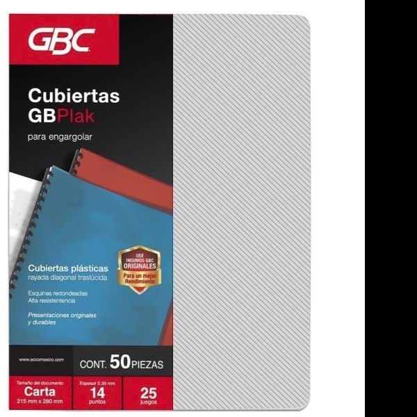 CUBIERTA CTA. ESTRIADA GBC HUMO P3559 PAQUETE C25 JUEGOS
